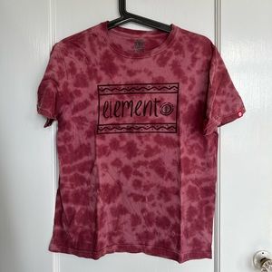 Element tie dye girl shirt